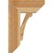 Ekena Millwork Legacy Slat Rough Sawn Bracket, Western Red Cedar, 6"W x 18"D x 26"H BKT06X18X26LEC06RWR - alternate 4